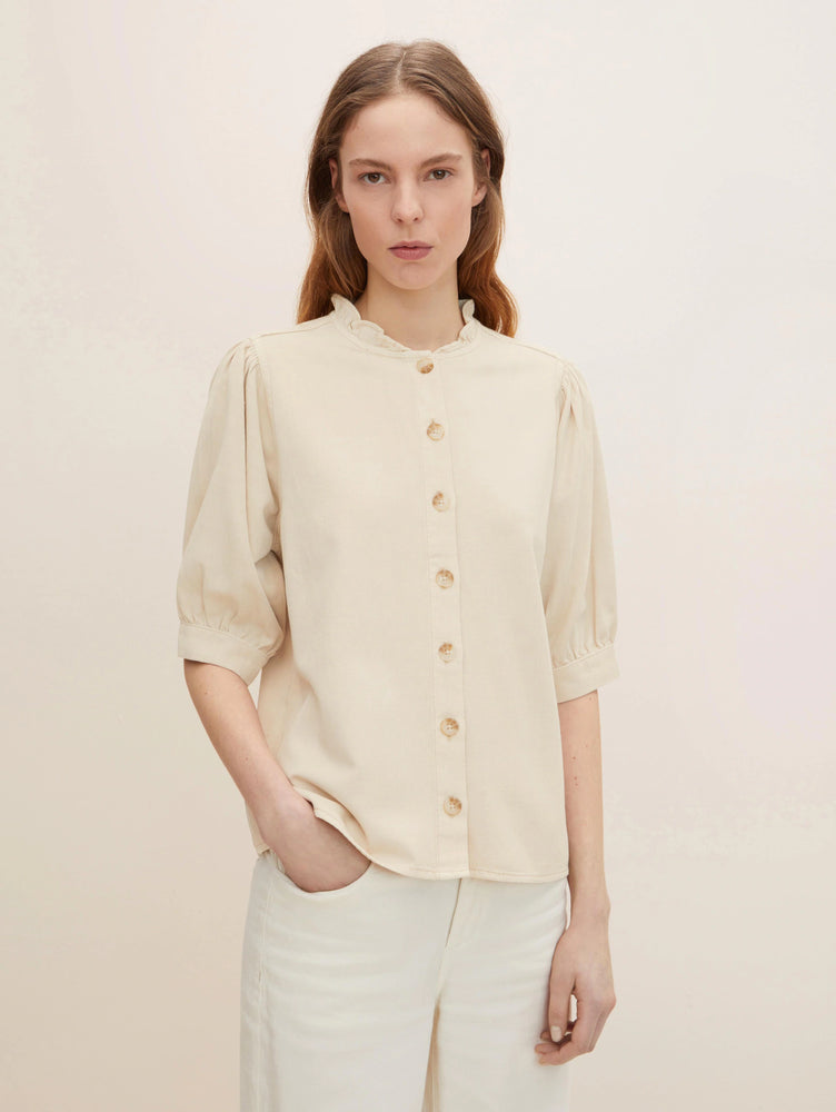 Tom Tailor - Blouse manches bouffantes