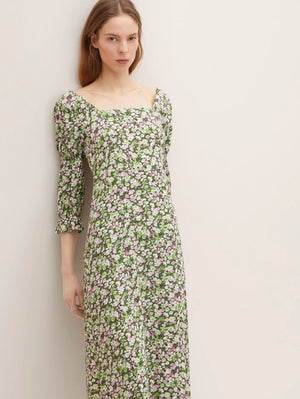 
                  
                    Charger l&amp;#39;image dans la galerie, Tom Tailor - Robe longue floral
                  
                