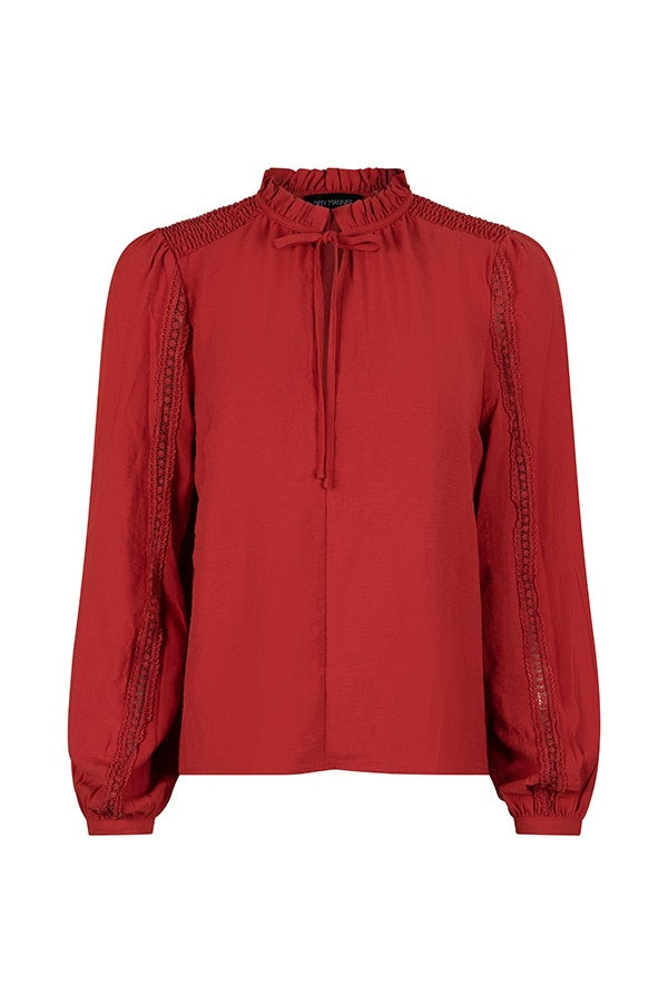 
                  
                    Charger l&amp;#39;image dans la galerie, LOFTY MANNER - BLOUSE - OB08 - Rouge
                  
                