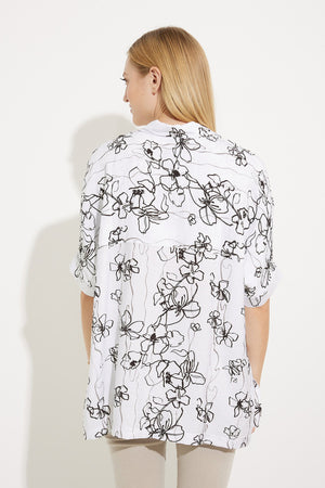 
                  
                    Charger l&amp;#39;image dans la galerie, ELENA WANG - CHEMISE - EW30152 - IVOIRE/NOIR
                  
                