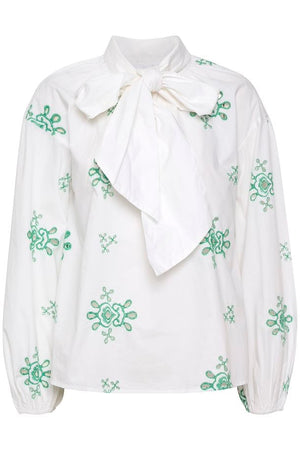 
                  
                    Charger l&amp;#39;image dans la galerie, SAINT-TROPEZ - CHEMISE - 30512428 - BLANC/VERT
                  
                