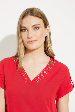 
                  
                    Charger l&amp;#39;image dans la galerie, ALISON SHERY - ROBE - A41165 - Rouge
                  
                