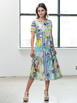 
                  
                    Charger l&amp;#39;image dans la galerie, ALISON SHERY - ROBE - A41045 - MULTI
                  
                