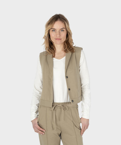 SANDWICH - VESTE SANS MANCHES - 25001669 - OLIVE