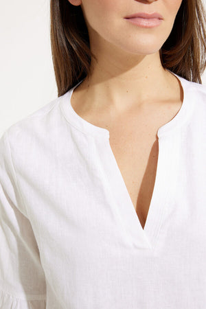 
                  
                    Charger l&amp;#39;image dans la galerie, ALISON SHERY - BLOUSE - A41161 - BLANC
                  
                