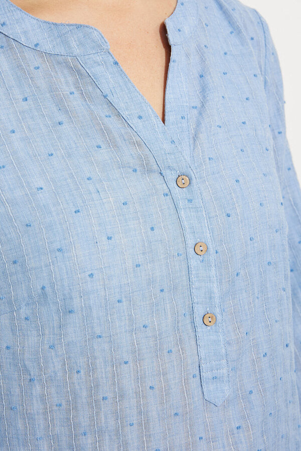 
                  
                    Charger l&amp;#39;image dans la galerie, ALISON SHERY - BLOUSE - A41238 - DENIM
                  
                