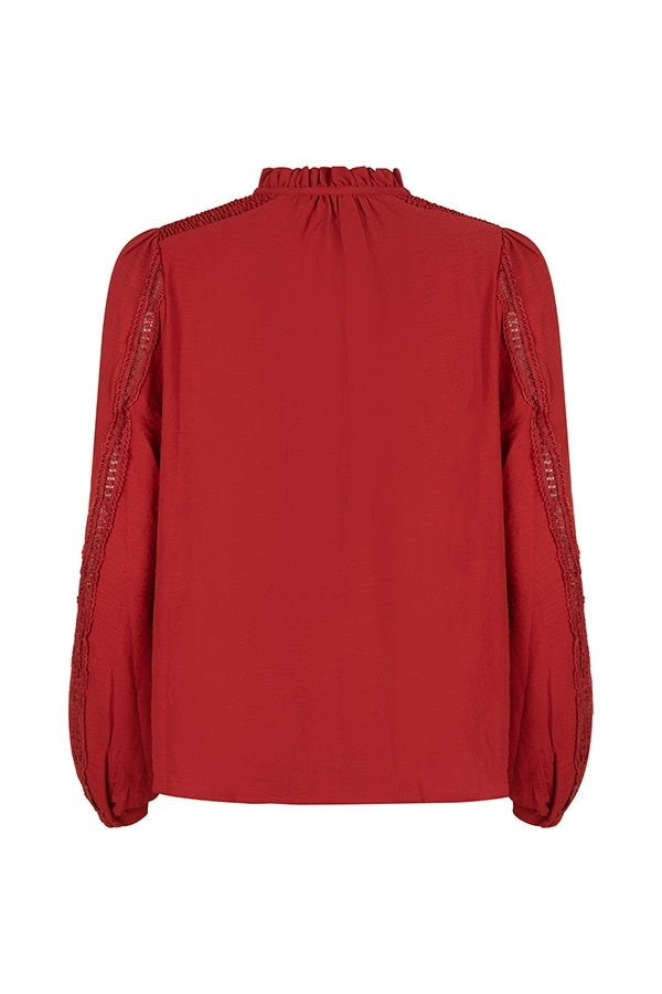 
                  
                    Charger l&amp;#39;image dans la galerie, LOFTY MANNER - BLOUSE - OB08 - Rouge
                  
                