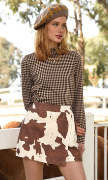 
                  
                    Charger l&amp;#39;image dans la galerie, GREYLIN - BLOUSE - G228T6635 - BRUN/BEIGE
                  
                