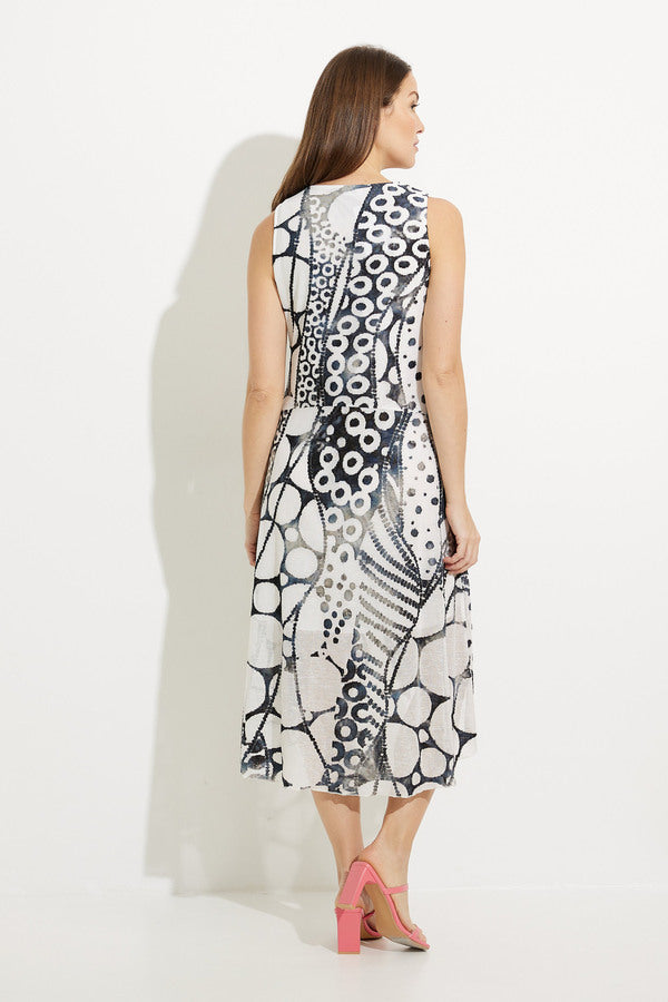 
                  
                    Charger l&amp;#39;image dans la galerie, ALISON SHERY - ROBE - A41148 - IVOIRE/NOIR
                  
                