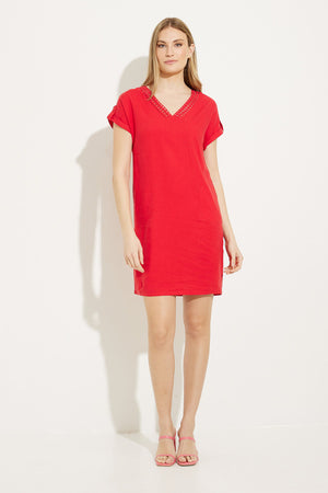 
                  
                    Charger l&amp;#39;image dans la galerie, ALISON SHERY - ROBE - A41165 - Rouge
                  
                