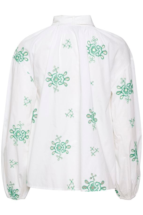 
                  
                    Charger l&amp;#39;image dans la galerie, SAINT-TROPEZ - CHEMISE - 30512428 - BLANC/VERT
                  
                