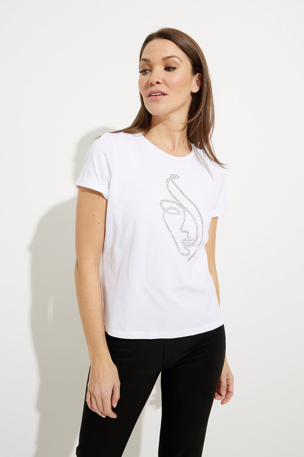 
                  
                    Charger l&amp;#39;image dans la galerie, ELENA WANG - T-SHIRT - EW30003 - BLANC
                  
                