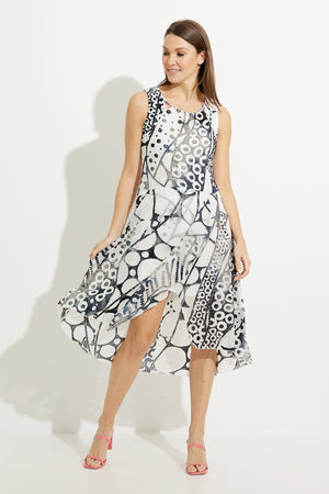 
                  
                    Charger l&amp;#39;image dans la galerie, ALISON SHERY - ROBE - A41148 - IVOIRE/NOIR
                  
                